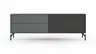 Lowboard Edge - B ca. 180 cm, Lack, Graphit