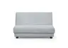 Schlafsofa EASY Optik A - 2-Sitzer ohne Armlehne, 140 cm inkl. Schlaffunktion, Cord, Hellblau