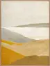 Leinwandbild - BHT ca. 90x120x3 cm, Beige-Grau