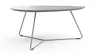 Couchtisch Fano - LBH ca. 96x86x38 cm, Fenix, Olivgrün