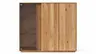 Highboard Saratoga - Wildeiche massiv, natur geölt