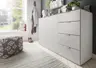 Kommode Colorado Beimöbel - BHT ca. 135x87x43 cm, Offwhite