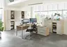 Büroschrank - B ca. 80 cm, Riva Eiche Nachbildung, Kaschmir
