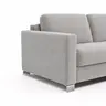 Sofa Nuoro - 2,5-Sitzer inkl. Schlaffunktion, Armlehne 1, Stoff, Grau