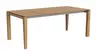 Esstisch 3400 - ausziehbar, LB ca. 200x100 cm, Asteiche massiv, Geölt, Gedrehter Fuss
