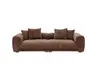 Megasofa - 2-Sitzer, Stoff,Rost