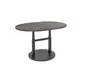 Couchtisch - höhenverstellbar/ausziehbar, LBH ca. 82-112x82x53-72 cm, Betonoptik