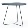 Ecktisch Fano - LBH ca. 59x50x50 cm, Fenix, Dunkelblau