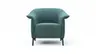 Sessel Ela - Stoff, Petrol