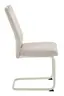 Freischwinger - Stoff, Creme
