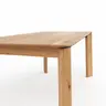 Esstisch Saratoga - ausziehbar, LB ca. 180x95 cm, Wildeiche massiv, natur geölt