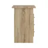 Schreibtisch - LB ca. 120x48 cm, Eiche Struktur Nachbildung
