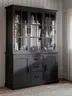 Buffetschrank Litchfield Metal - Graphit, Non-Antique / Metal, Black