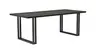 Esstisch Clifton - BL ca. 100x240 cm, Zerreiche massiv, Smoke