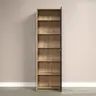 Garderobenschrank - B ca. 60 cm, Anthrazit, Eiche Coast Evoke Nachbildung