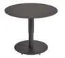 Couchtisch Camas - LBH ca. 75x75x42 cm, Keramik, Schwarz