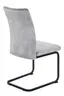Freischwinger - Stoff, Vintage Silber