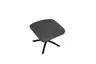TV-Sessel MORTON mit Hocker - drehbar, Relaxfunktion, Stoff, Grau