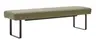Polsterbank Carmelo - Breite ca. 183 cm, Leder olivgrün