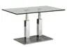 Couchtisch - LBH ca. 110x70x46 cm, Glas
