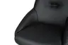 Stuhl MANON - drehbar, Stoff, Schwarz