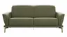 Sofa Amadena - 2-Sitzer inkl. Relaxfunktion motorisch und Kopfteil verstellbar, Leder, Olive