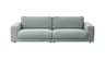 Sofa Juni - 3-Sitzer, Cord, Hellblau