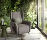 TV-Sessel - Relaxfunktion, Stoff, Beige