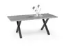Esstisch - LB ca. 200x100 cm, Graphit, Schwarz