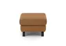 Hocker CALM PLUS 2.0 - BL ca. 66x66 cm, Stoff, Rotbraun
