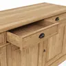 Sideboard Louisiana - Wildeiche teilmassiv, geölt