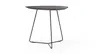 Ecktisch Fano - LBH ca. 59x50x50 cm, Fenix, Aubergine