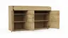 Sideboard Amora - Wildeiche massiv bianco