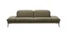 Sofa Elena - 2,5-Sitzer, Kopfteil/Armlehne verstellbar, Leder, Olive