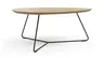 Couchtisch Fano - LBH ca. 87x78x33 cm, Eiche natur, Furnier