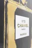 Bild- BHT ca. 115x115x4,7 cm, Schwarz, Goldfarben