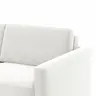 Schlafsofa Laredo - Longchair mit 2-Sitzer rechts inkl. Schlaffunktion mit Bettkasten, Stoff, Graubeige