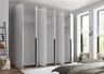 Drehtürenschrank- B ca. 270 cm, Weiß