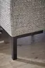 Sofa Hudson - 2,5-Sitzer inkl. Kopfteil verstellbar, Stoff, Hellgrau
