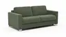 Sofa Nuoro - 2,5-Sitzer inkl. Schlaffunktion, Armlehne 1, Stoff, Olivgrün
