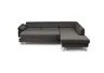 Ecksofa COOL - 2,5-Sitzer mit Ecke rechts, Querschläfer, Stoff, Mocca
