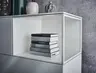 Highboard Catona - Lack matt, Weiß