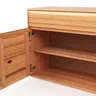 Sideboard Hillsboro - inkl. Beleuchtung, Buche/Kernbuche natur, geölt