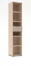 Büroregal - B ca. 40 cm, Riva Eiche Nachbildung, Kaschmir