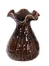 Deko-Vase - BH18x25 cm, Dunkelbraun