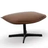 Hocker Helge - Leder Anilin, Cognac