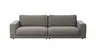 Sofa Juni - 3-Sitzer, Cord, Dunkelgrau