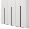 Drehtürenschrank Loretto - B ca. 280 cm, Lack matt, Weiß