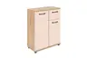 Kommode- B ca. 60 cm, Eiche Dekor, Beige