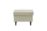 Hocker - Webstoff, Beige